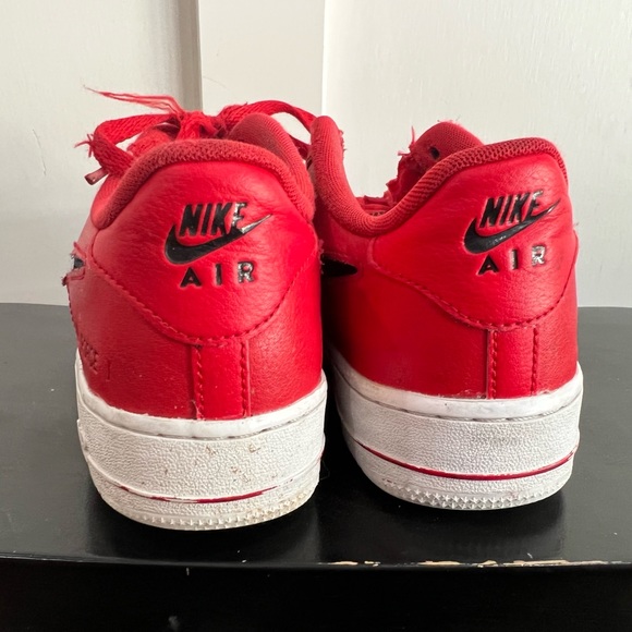 Nike Air Force 1 Red size 7Y - Picture 10 of 11